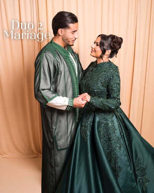 Duo 2 — robe verte, robe